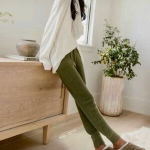 DOROTHEE SCHUMACHER Army Olive Green Joggers